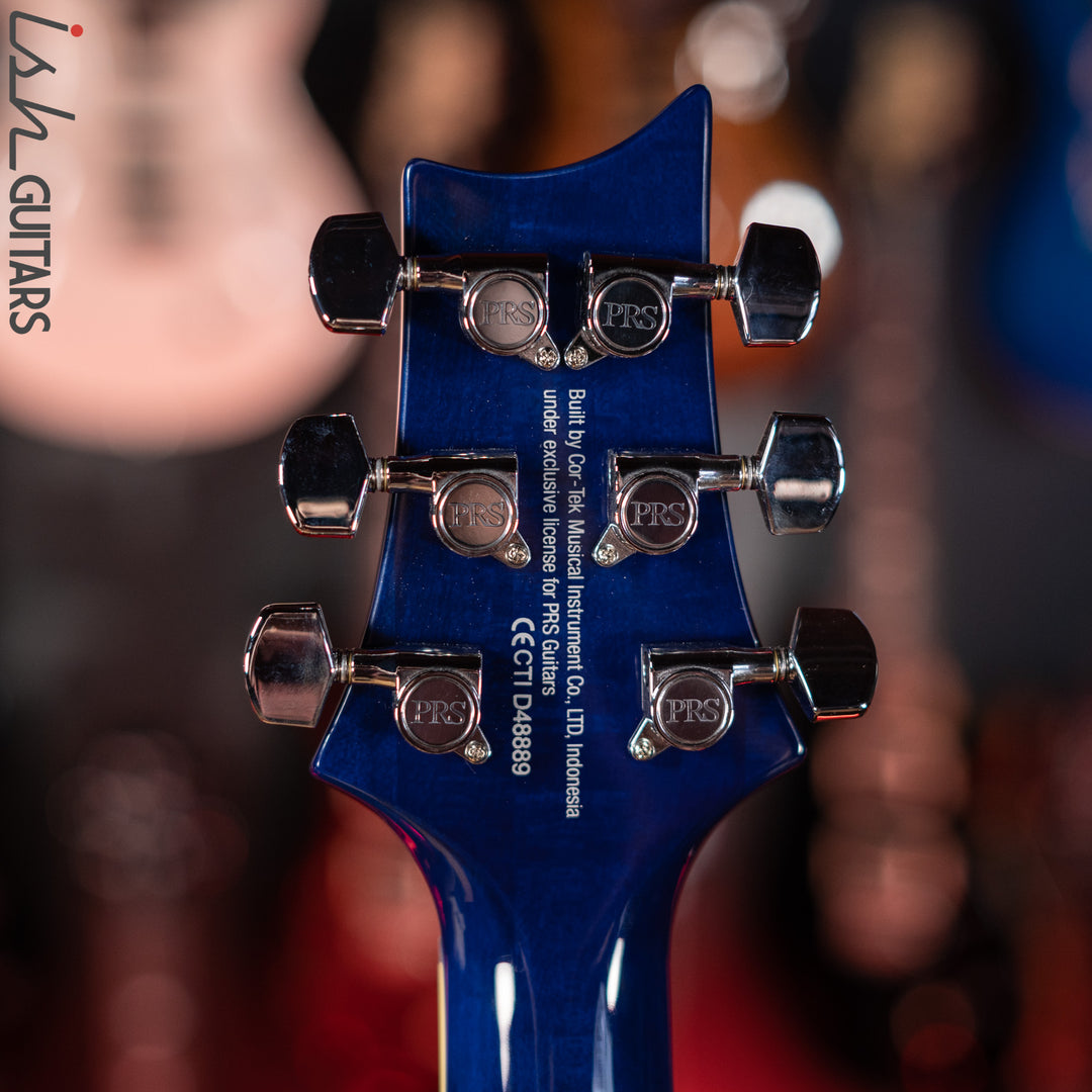 PRS SE Standard 24-08 Electric Guitar Translucent Blue