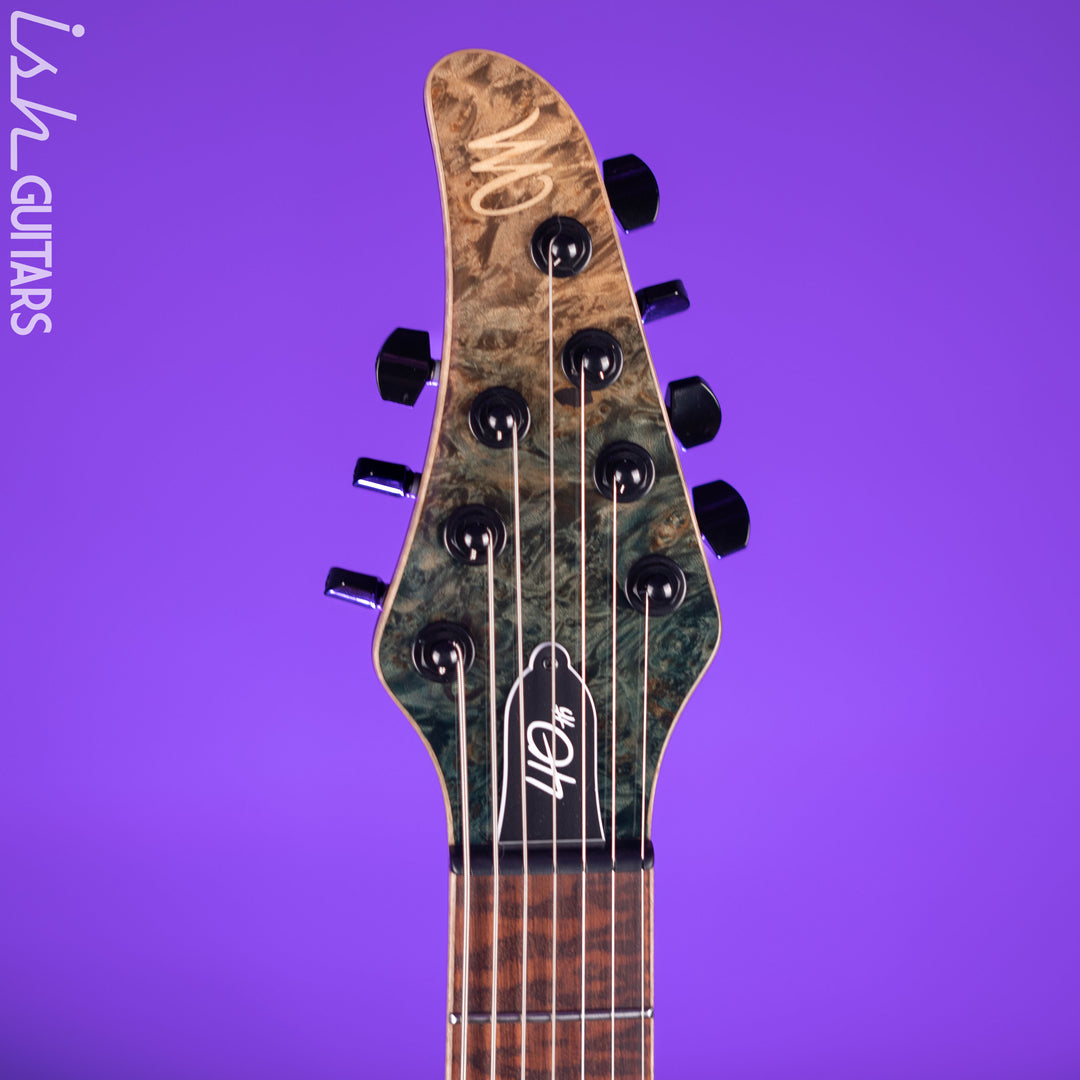 Mayones Regius 7 7-String 40th Anniversary Transparent Beach Fade Blue Resin