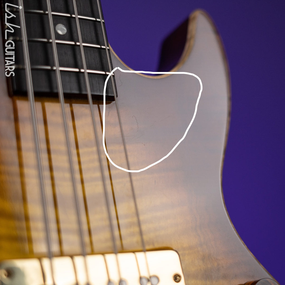 B&amp;G Big Sister 4-String Bass Sunburst Tobacco Burst