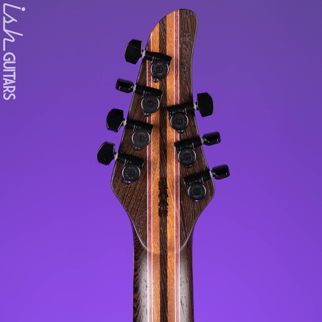 Mayones Regius 7 7-String 40th Anniversary Transparent Beach Fade Blue Resin