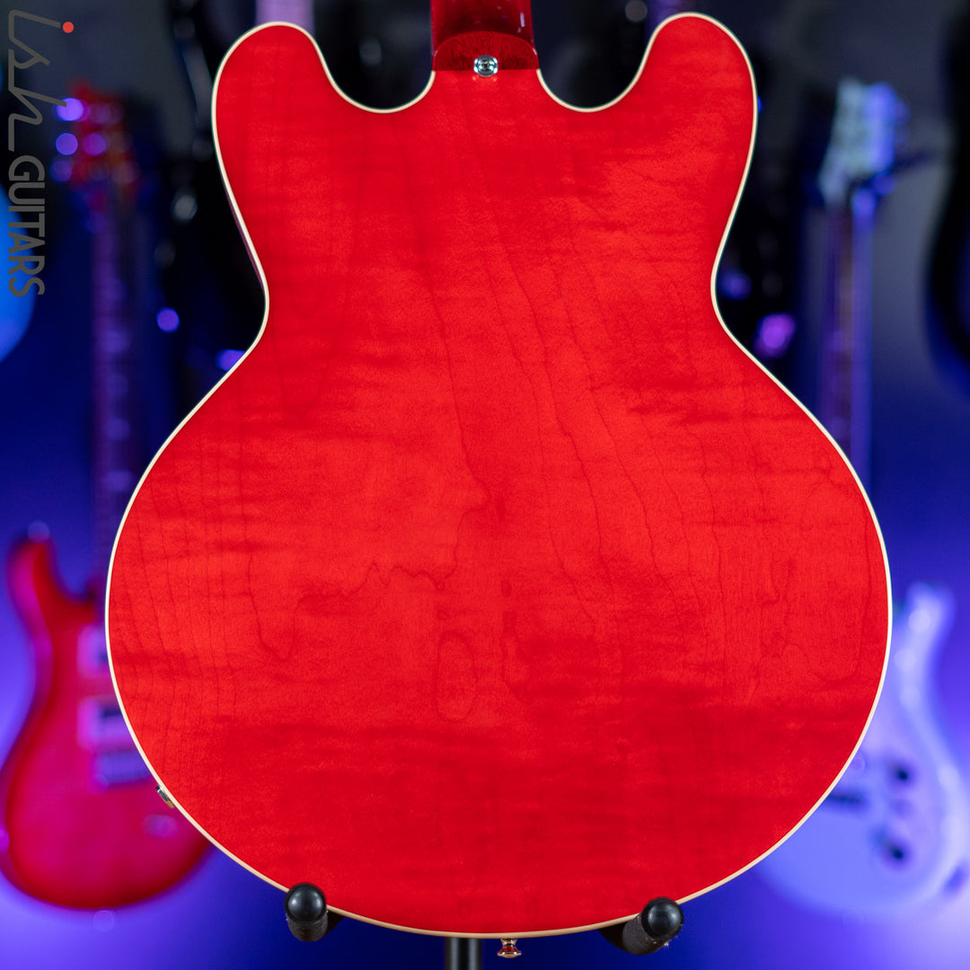 Heritage Standard H-535 Semi-Hollow Electric Guitar Trans Cherry Red