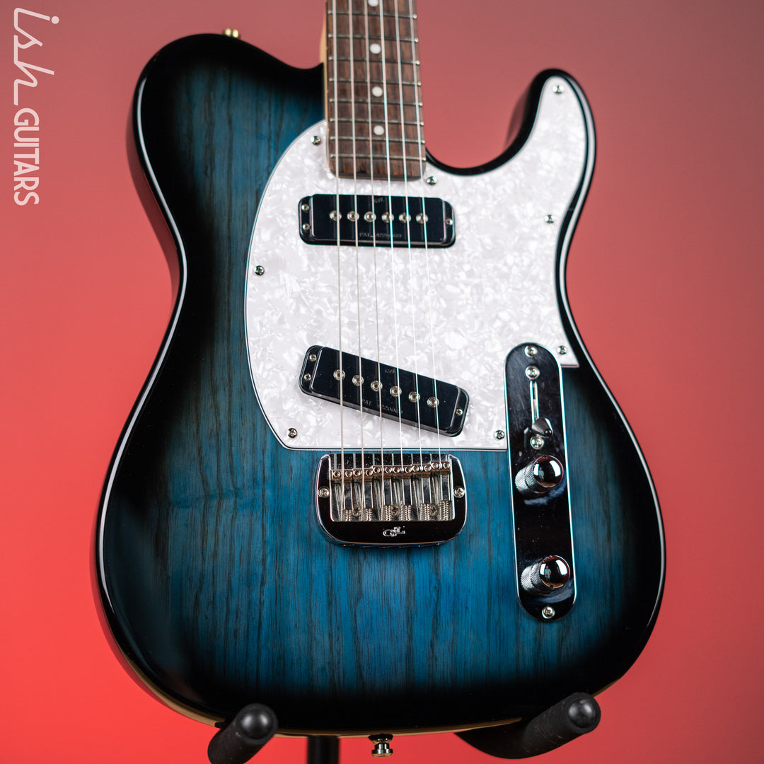 2007 G&amp;L ASAT Special Tribute Blue Burst