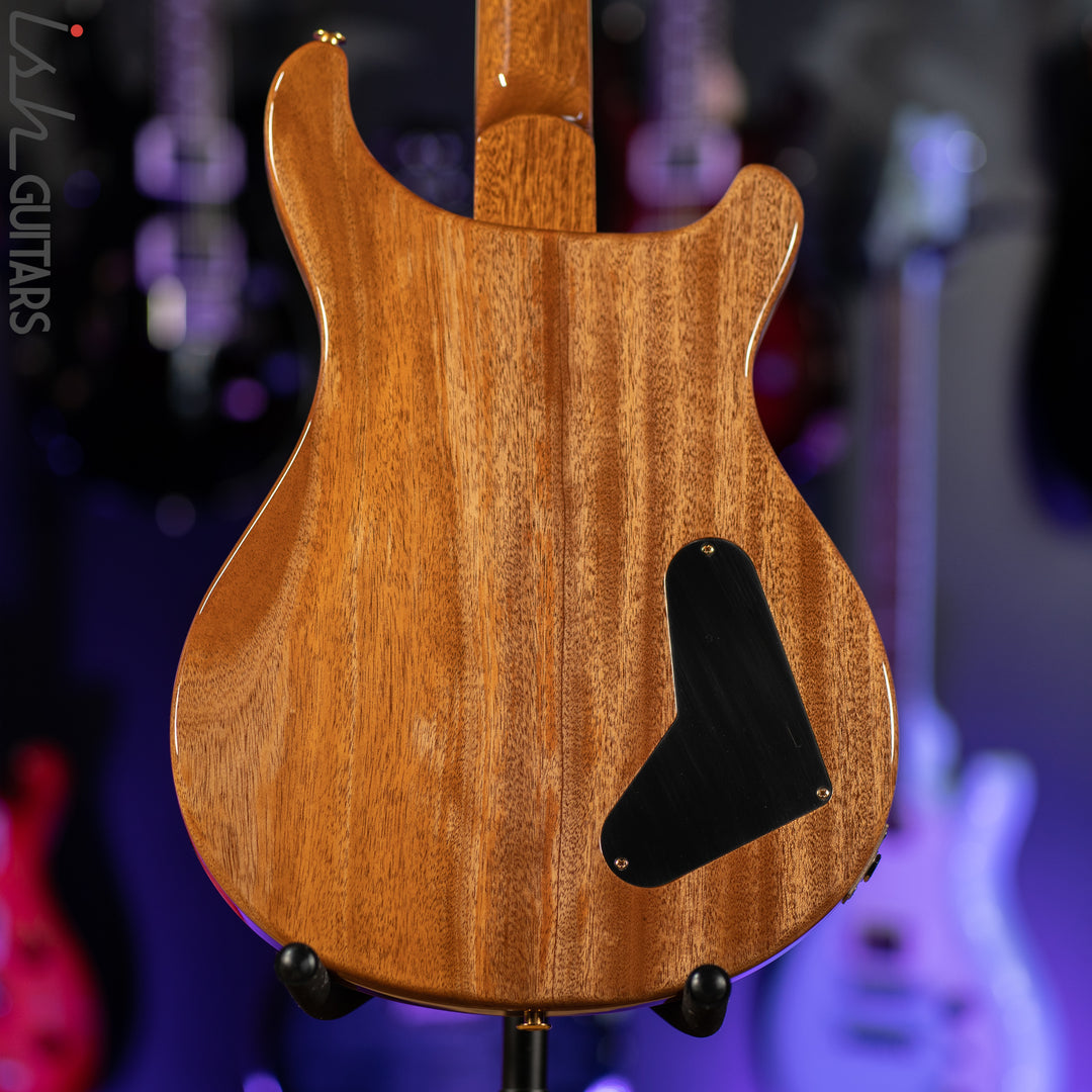 PRS McCarty Lefty Wood Library Charcoal Burst 10 Top Flame Maple