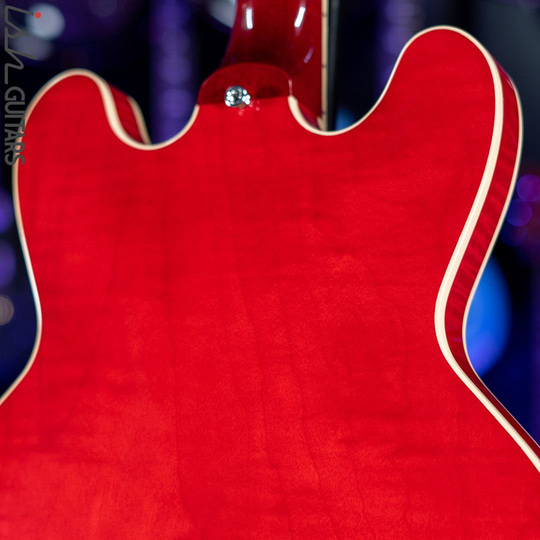 Heritage Standard H-535 Semi-Hollow Electric Guitar Trans Cherry Red