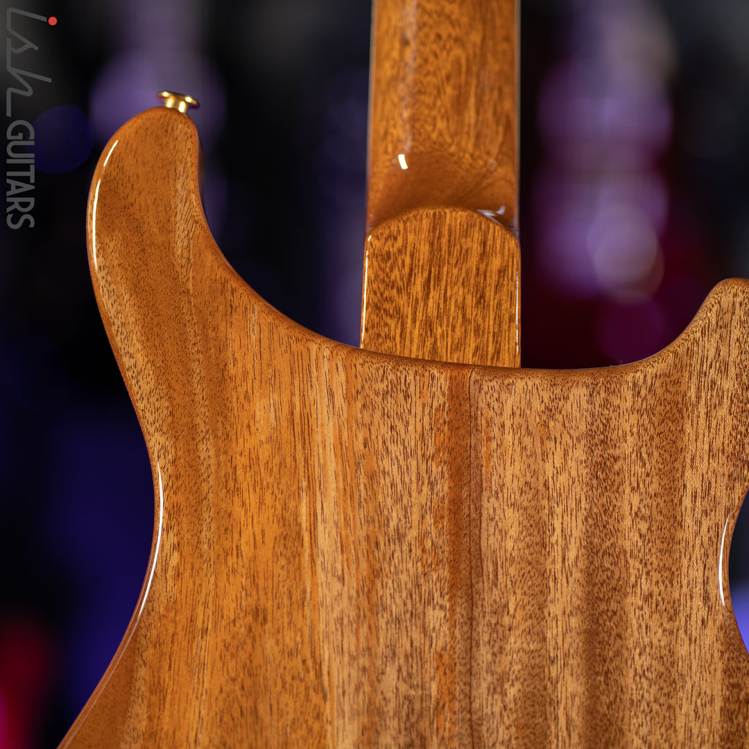 PRS McCarty Lefty Wood Library Charcoal Burst 10 Top Flame Maple