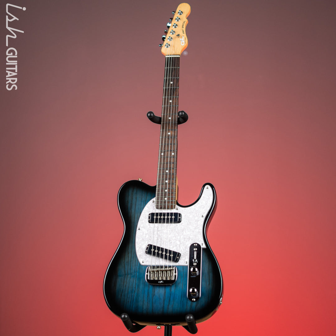 2007 G&amp;L ASAT Special Tribute Blue Burst