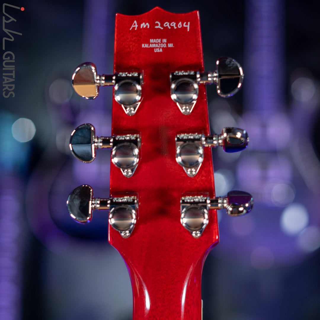 Heritage Standard H-535 Semi-Hollow Electric Guitar Trans Cherry Red