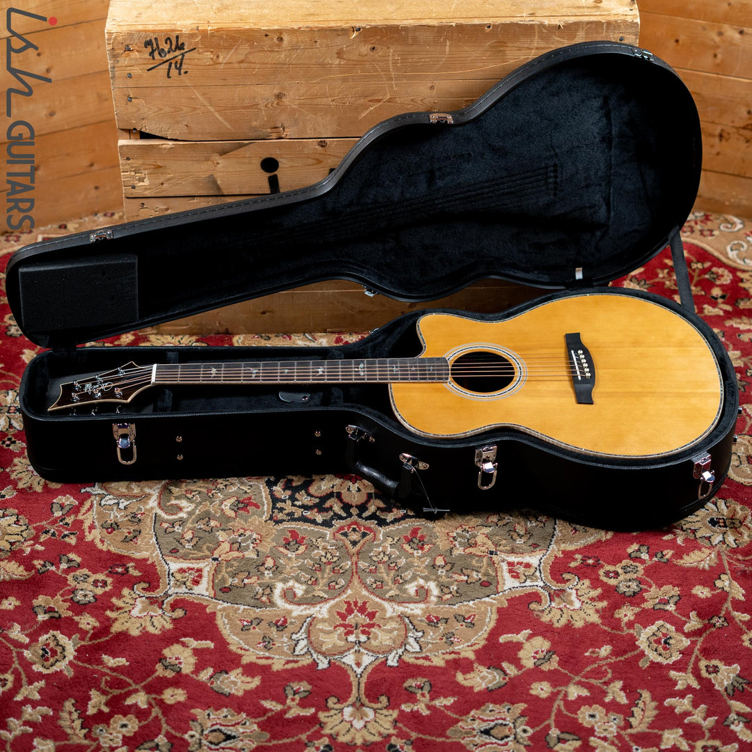PRS SE A60E Angelus Acoustic Electric Guitar Ziricote Demo