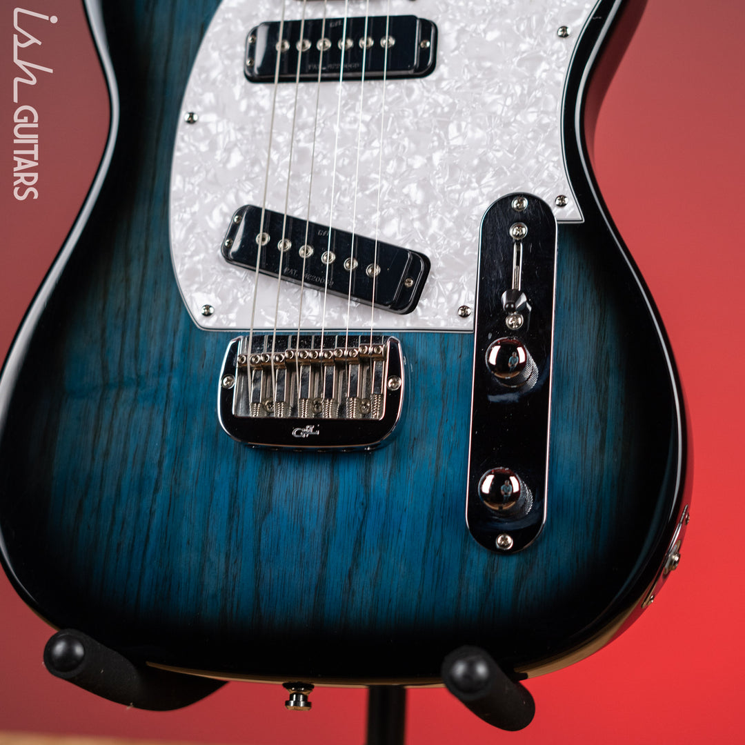 2007 G&amp;L ASAT Special Tribute Blue Burst