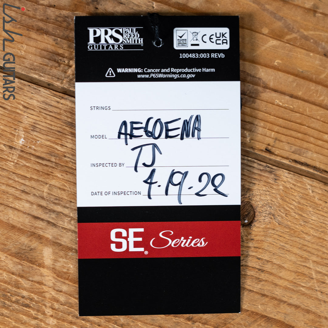 PRS SE A60E Angelus Acoustic Electric Guitar Ziricote Demo
