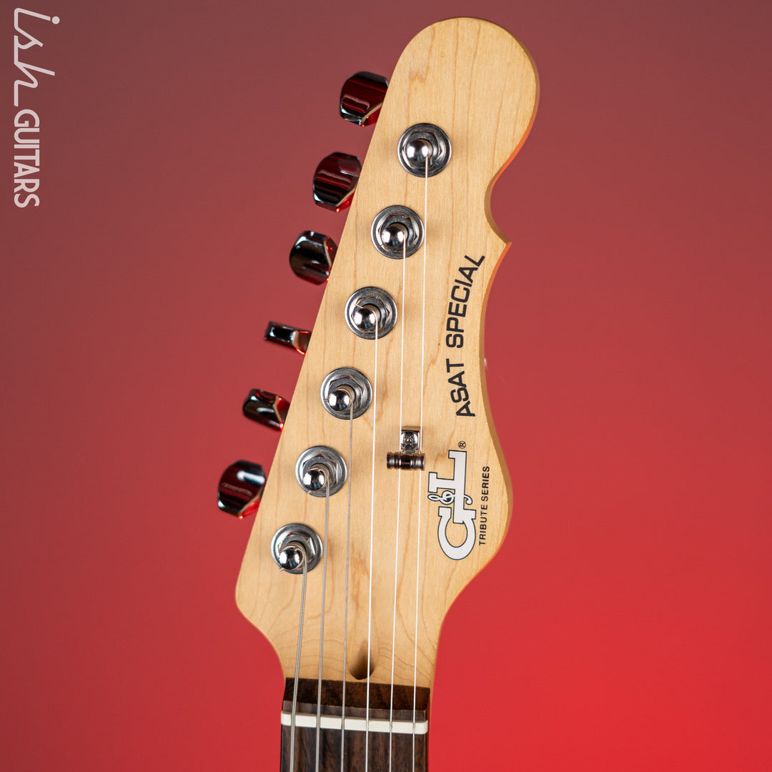 2007 G&amp;L ASAT Special Tribute Blue Burst