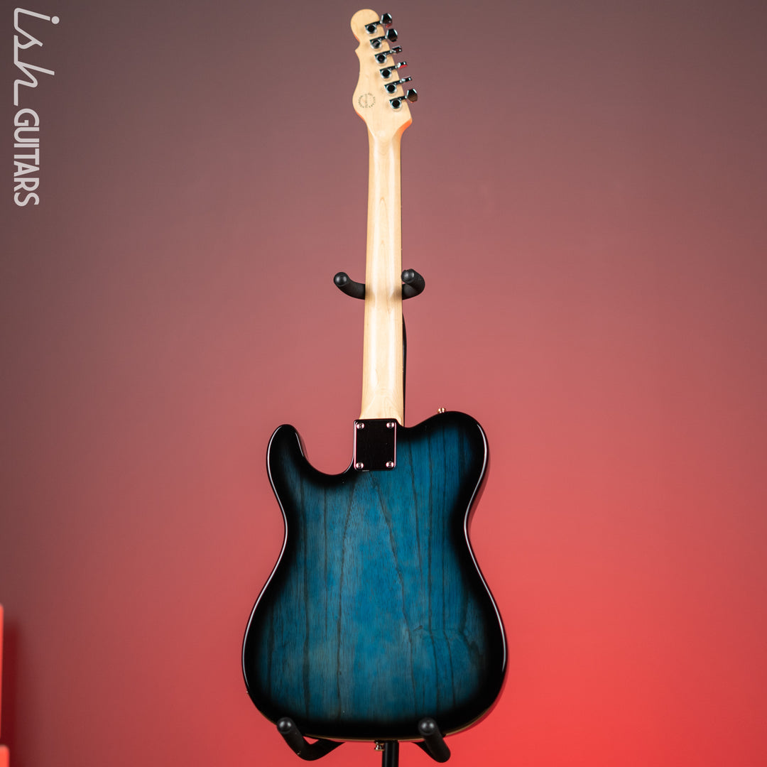 2007 G&amp;L ASAT Special Tribute Blue Burst