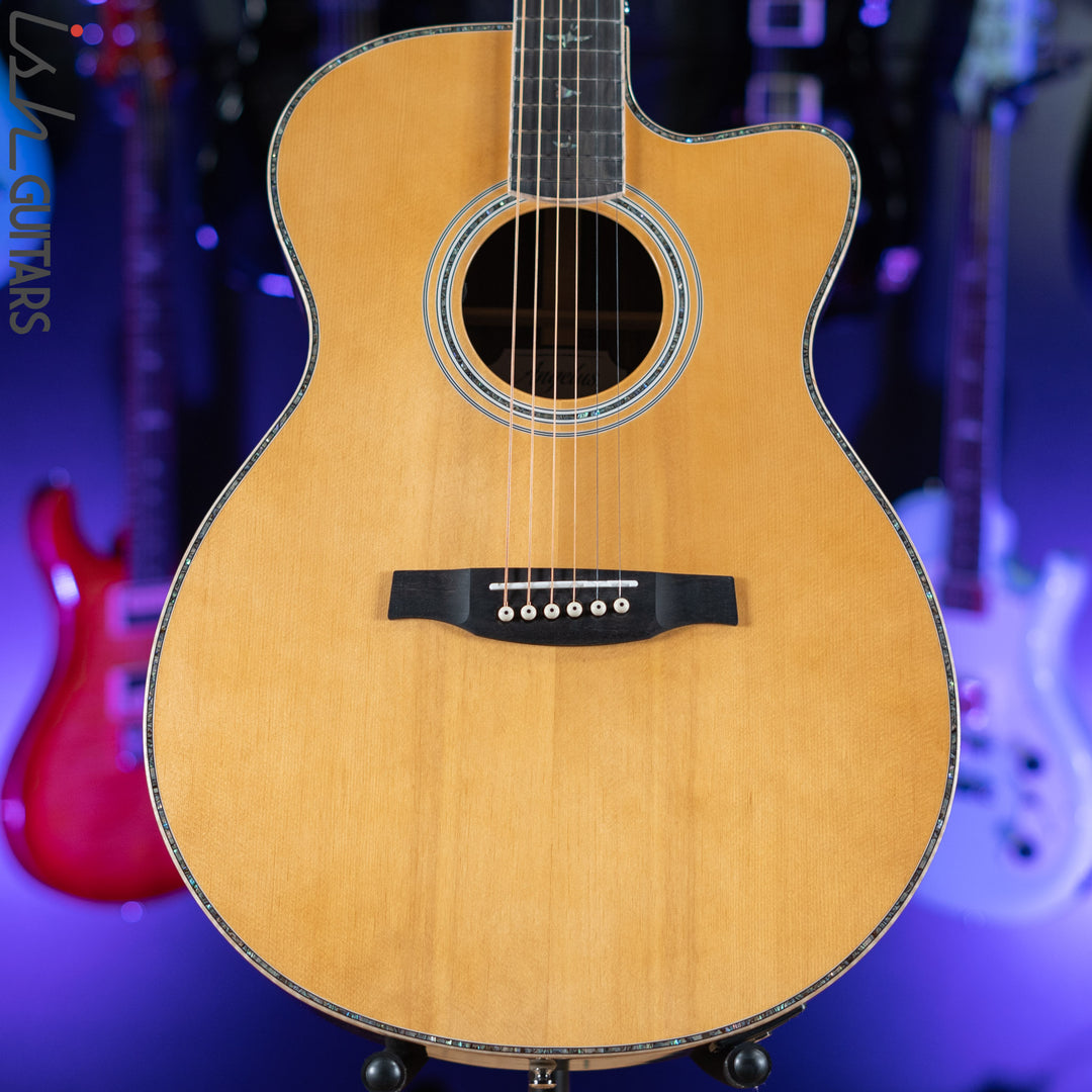 PRS SE A60E Angelus Acoustic Electric Guitar Ziricote Demo