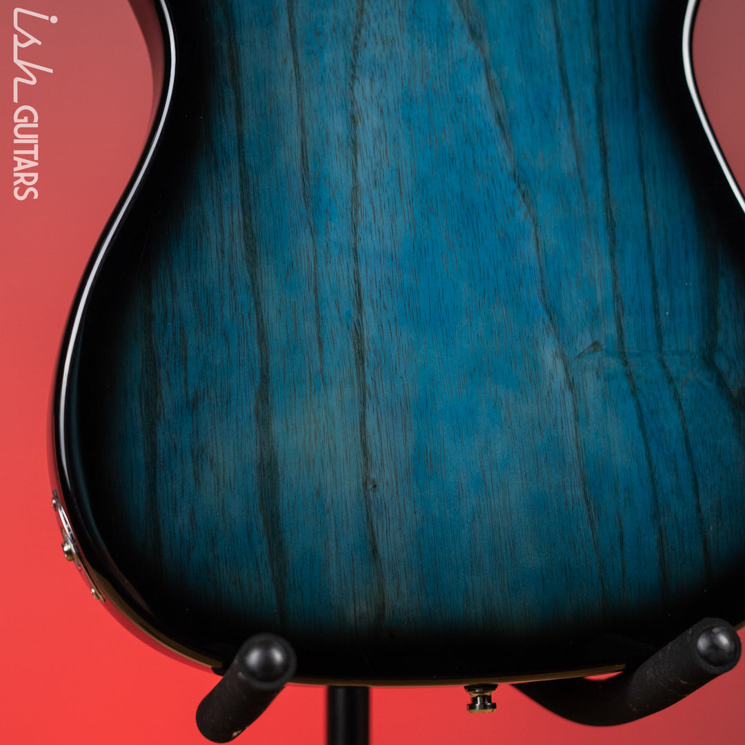 2007 G&amp;L ASAT Special Tribute Blue Burst