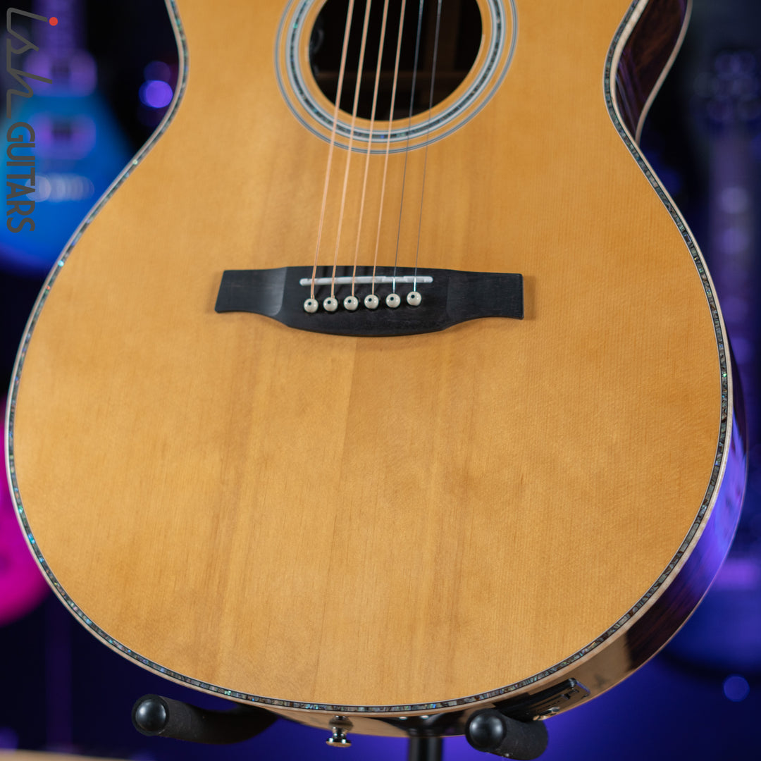 PRS SE A60E Angelus Acoustic Electric Guitar Ziricote Demo