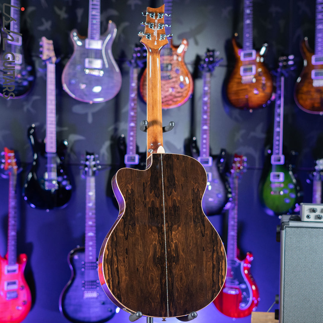 PRS SE A60E Angelus Acoustic Electric Guitar Ziricote Demo
