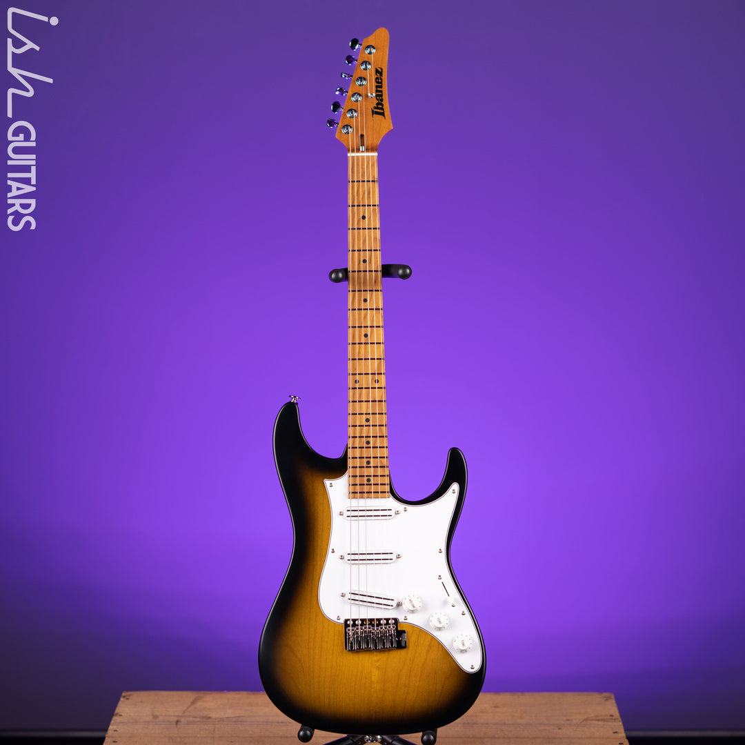 Ibanez ATZ100 Andy Timmons Signature Sunburst Flat