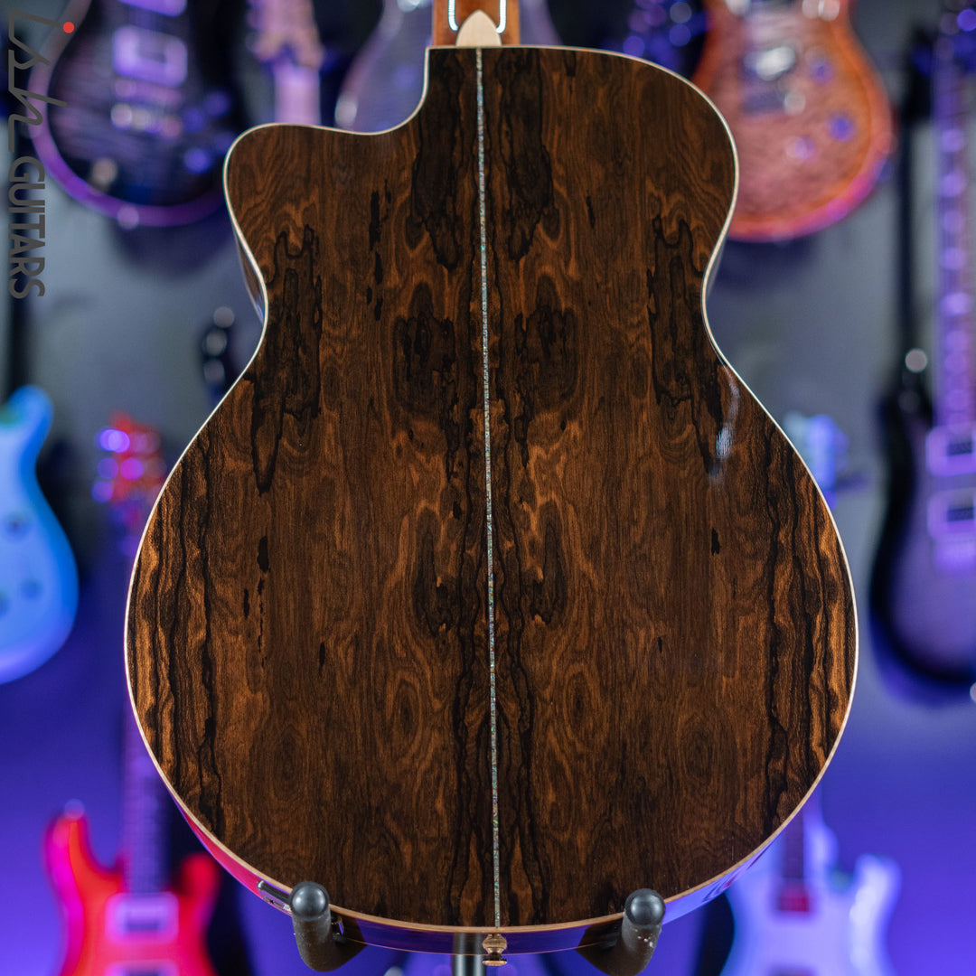 PRS SE A60E Angelus Acoustic Electric Guitar Ziricote Demo
