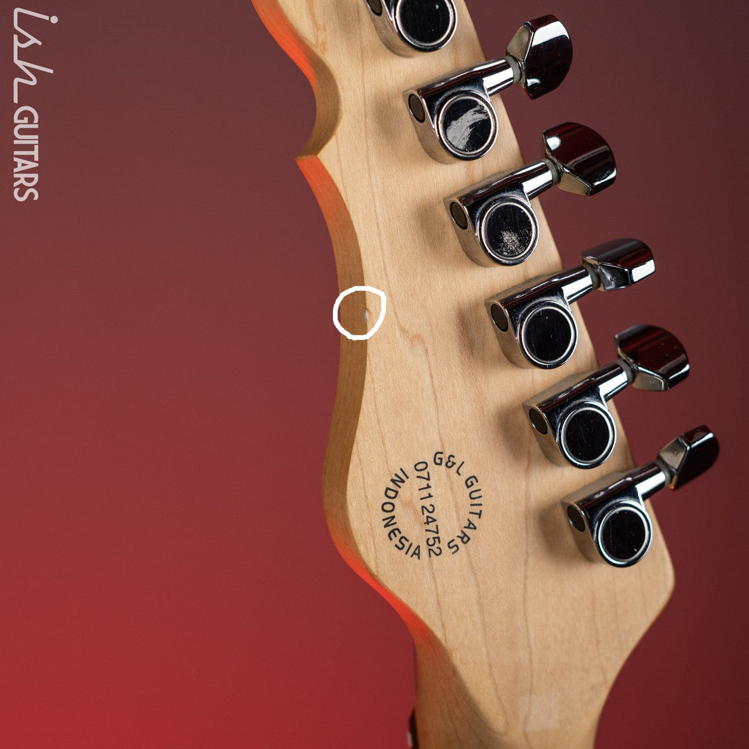 2007 G&amp;L ASAT Special Tribute Blue Burst