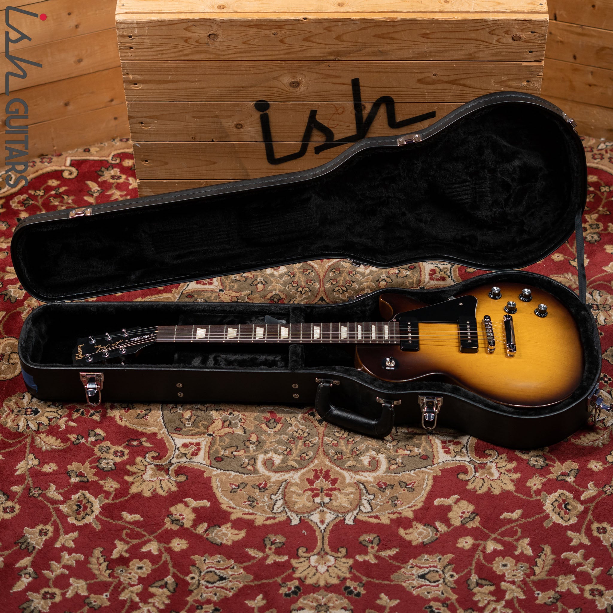 2013 Gibson Les Paul 50's Tribute Vintage Sunburst – Ish Guitars