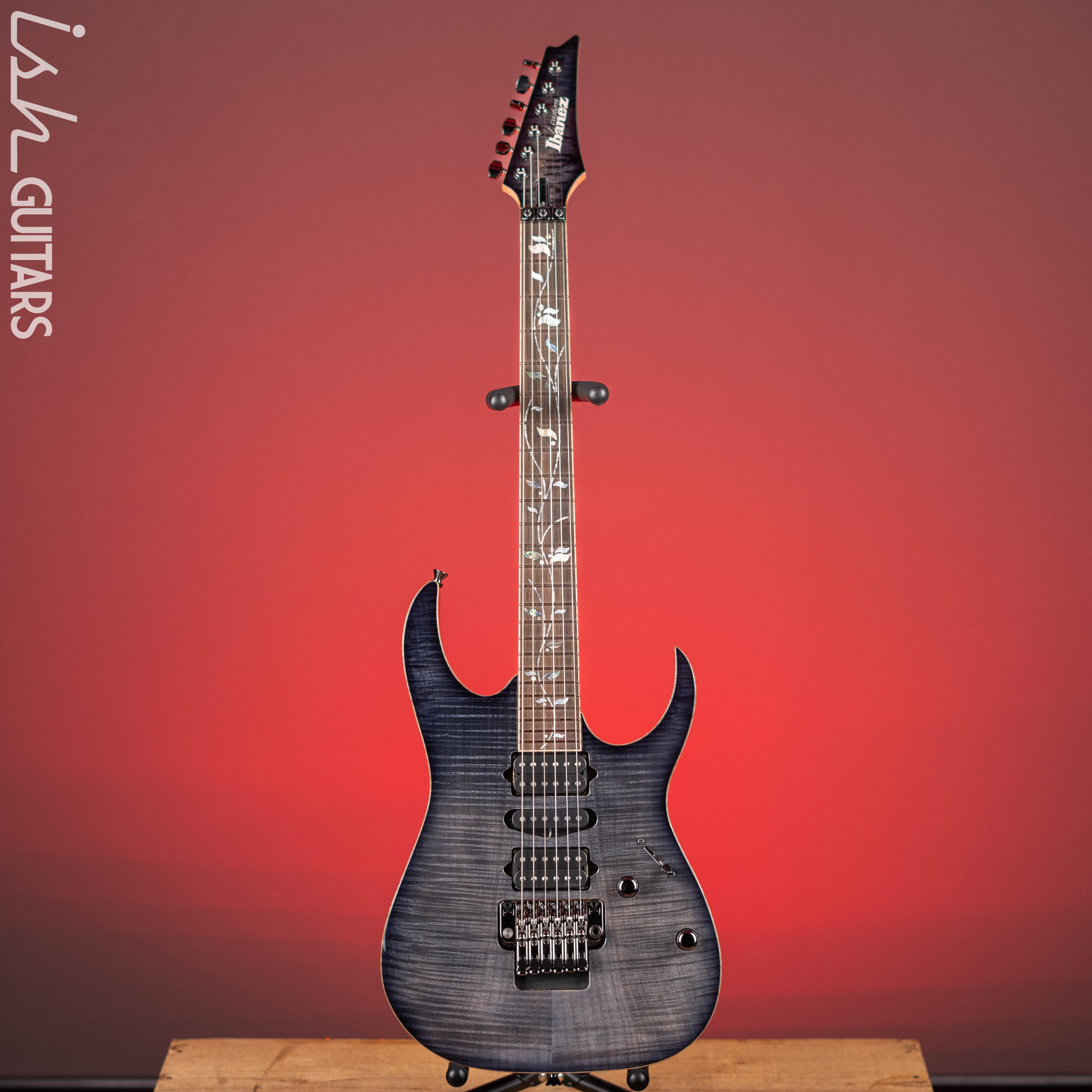 Ibanez J Custom RG8570Z Black Rutile Gloss – Ish Guitars