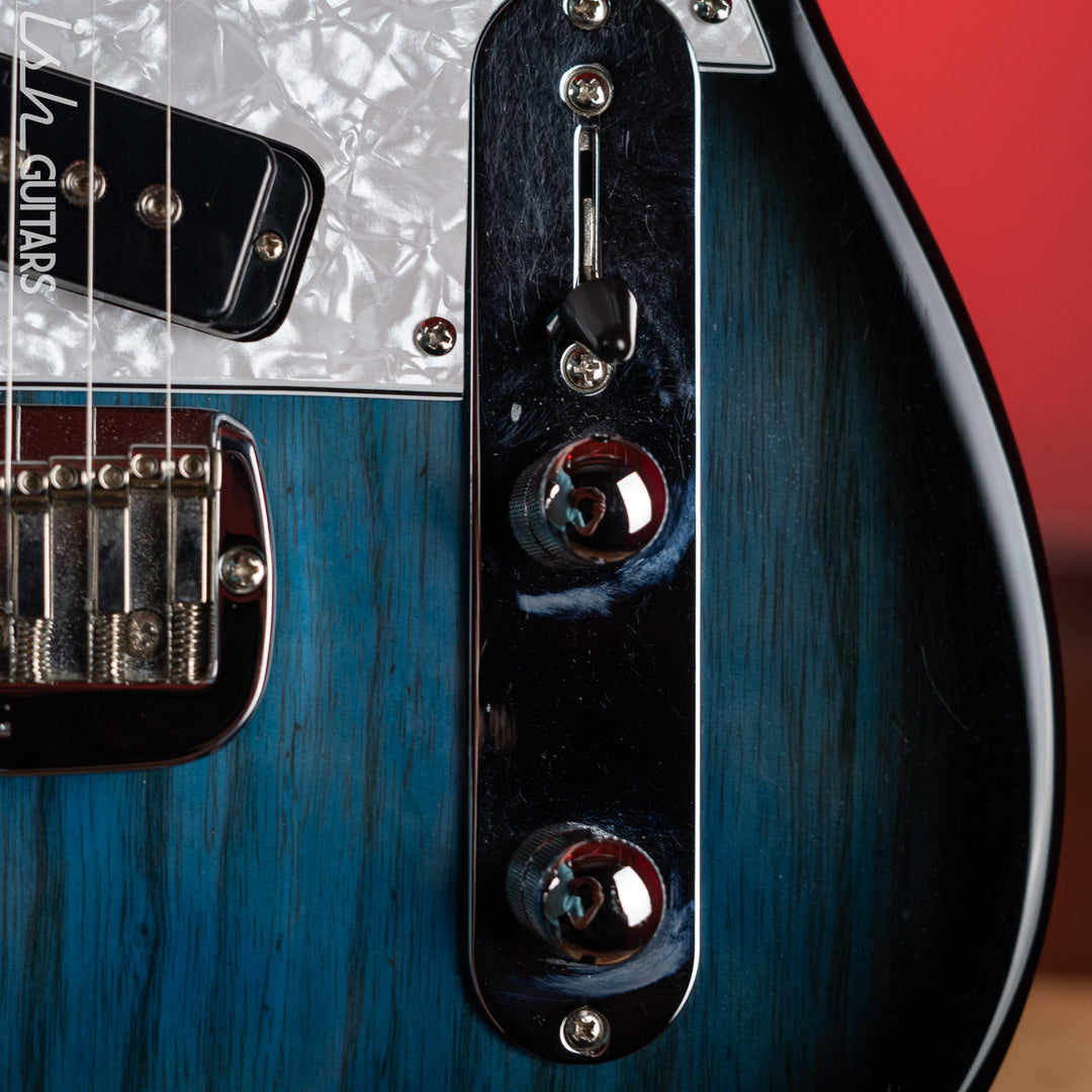 2007 G&amp;L ASAT Special Tribute Blue Burst