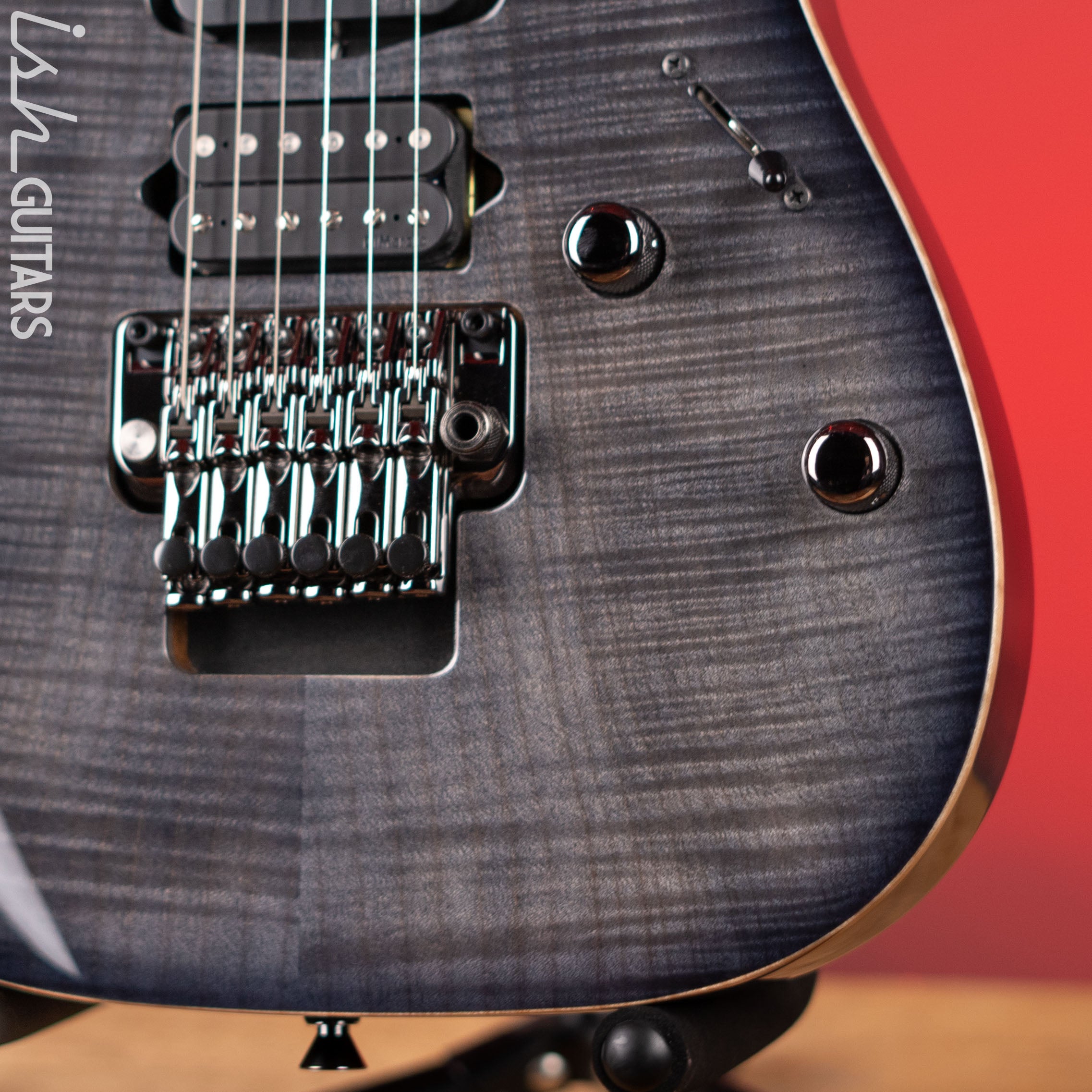 Ibanez J Custom RG8570Z Black Rutile Gloss – Ish Guitars