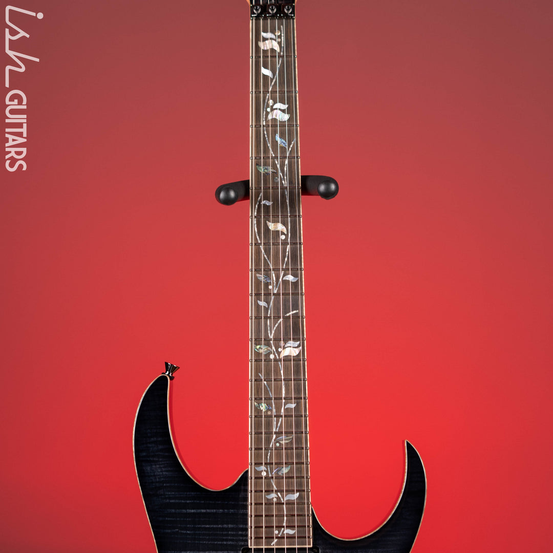 Ibanez J Custom RG8570Z Black Rutile Gloss