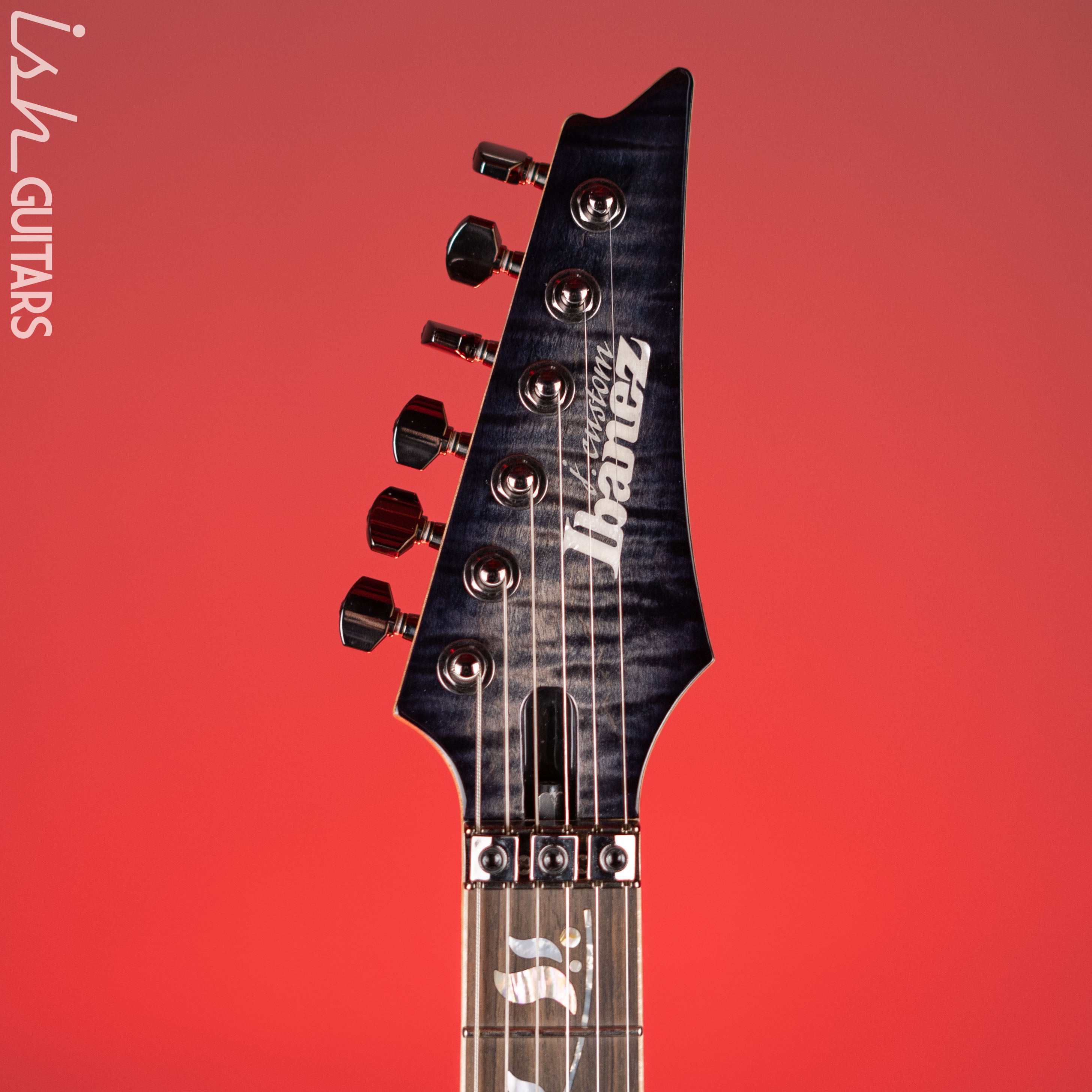 Ibanez J Custom RG8570Z Black Rutile Gloss – Ish Guitars