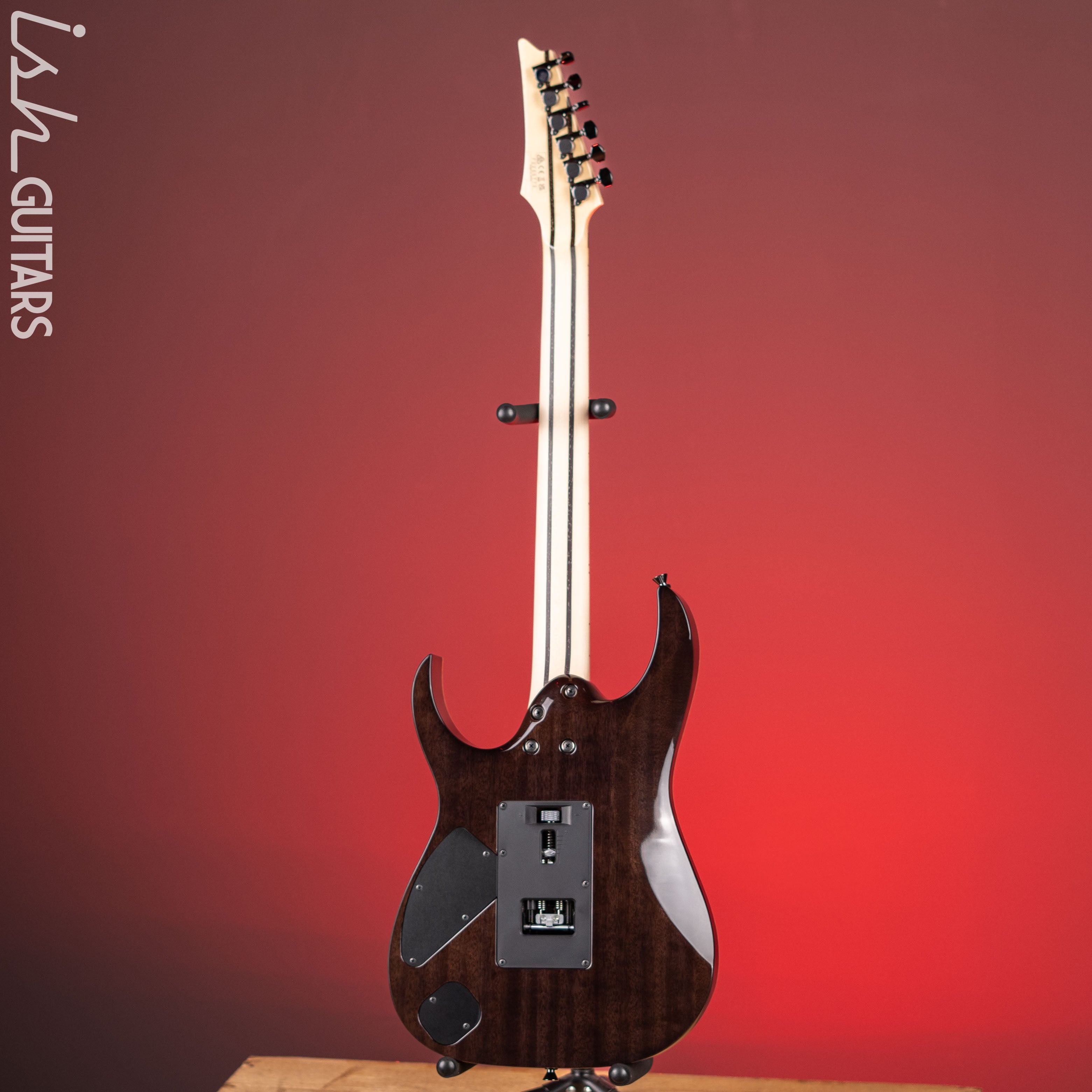 Ibanez J Custom RG8570Z Black Rutile Gloss – Ish Guitars