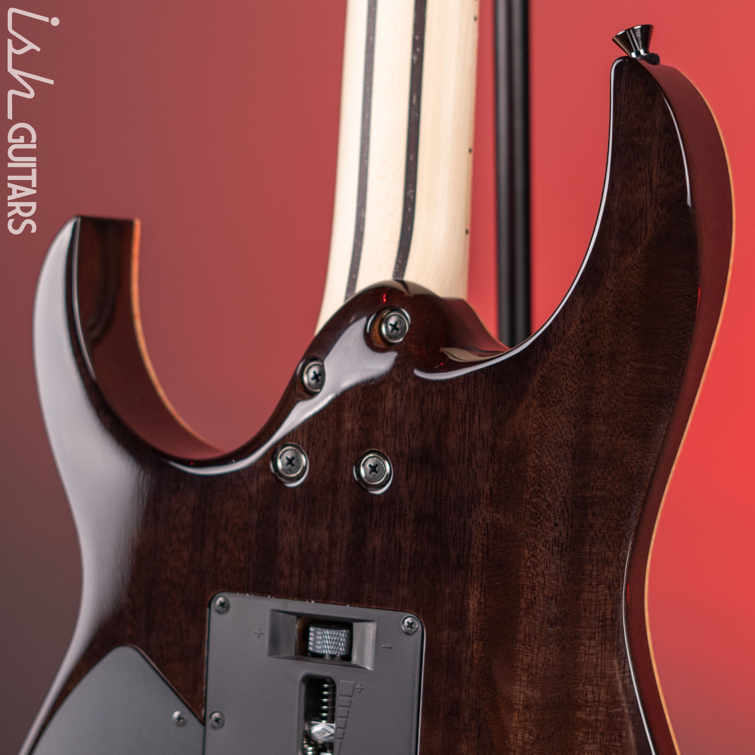 Ibanez J Custom RG8570Z Black Rutile Gloss – Ish Guitars