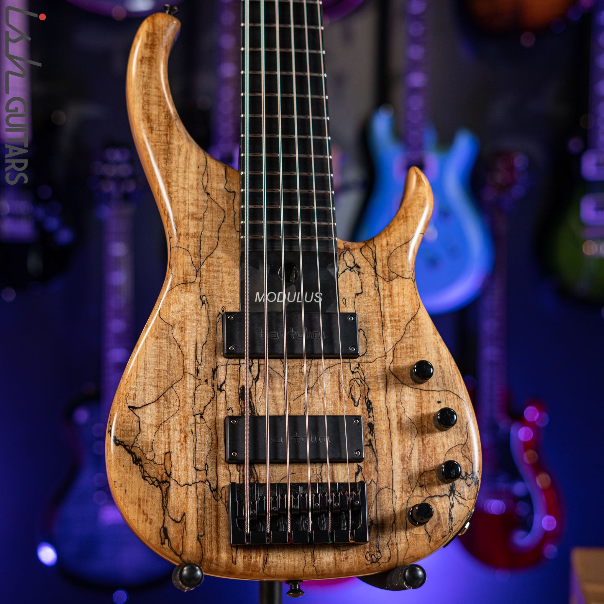 2006 Modulus Q6 Quantum 6-String Bass Natural Spalt Maple – Ish