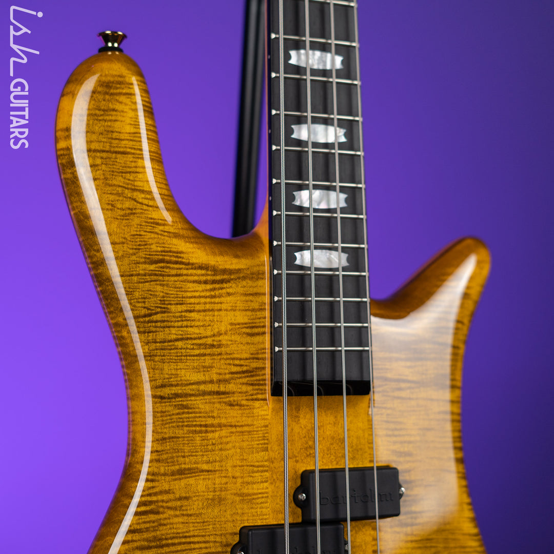 Spector Euro4 LT 4-String Bass Tiger Eye Gloss