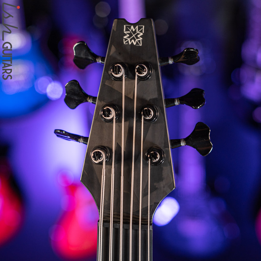 2006 Modulus Q6 Quantum 6-String Bass Natural Spalt Maple