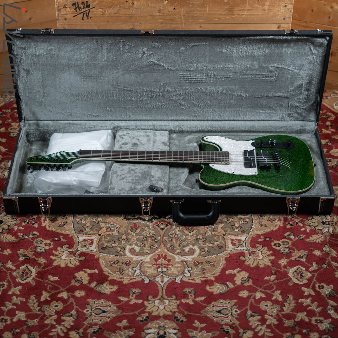 ESP LTD SCT-607 Baritone Green Sparkle Store Demo