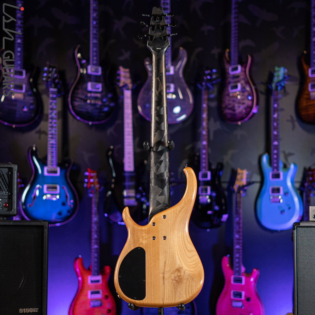 2006 Modulus Q6 Quantum 6-String Bass Natural Spalt Maple