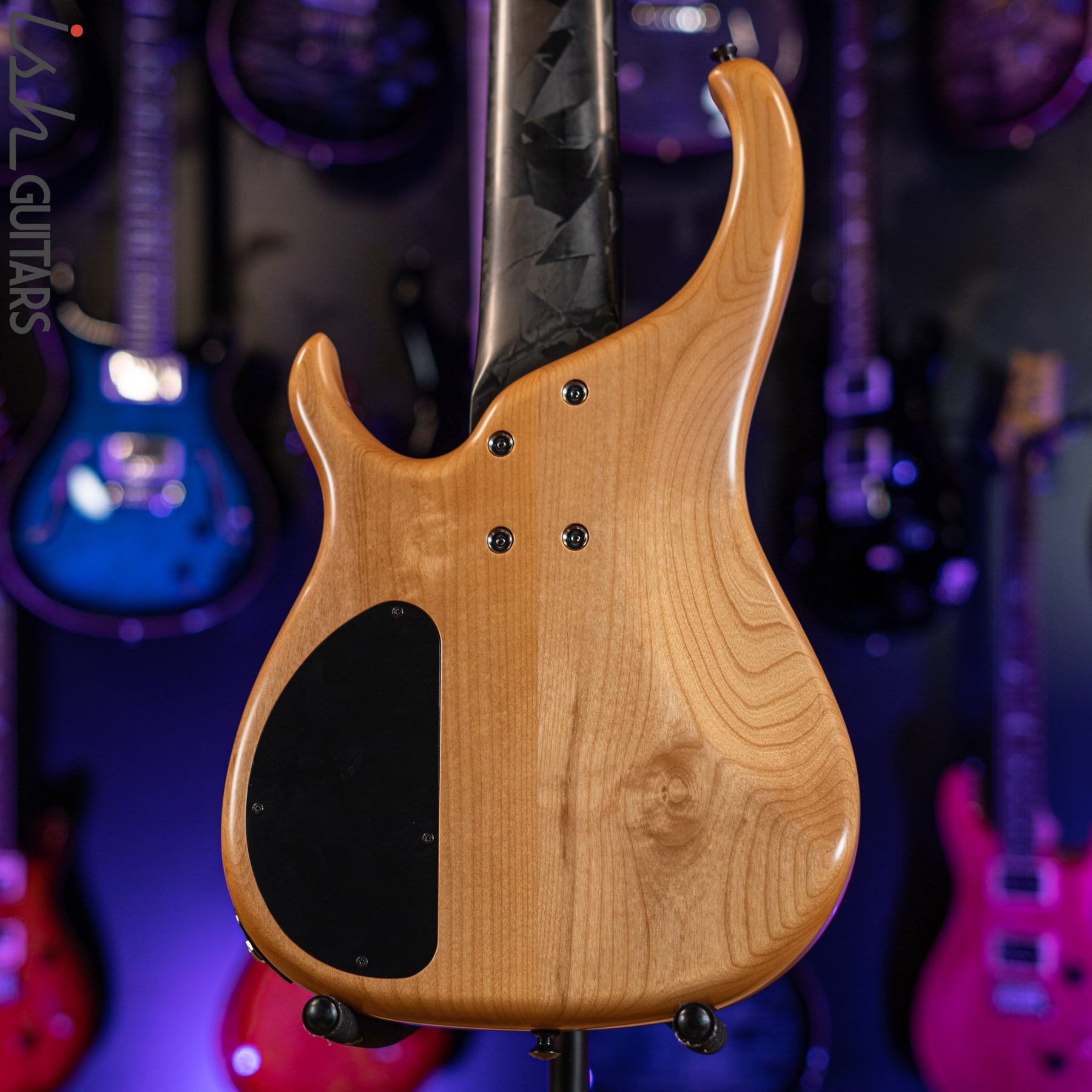 2006 Modulus Q6 Quantum 6-String Bass Natural Spalt Maple – Ish Guitars