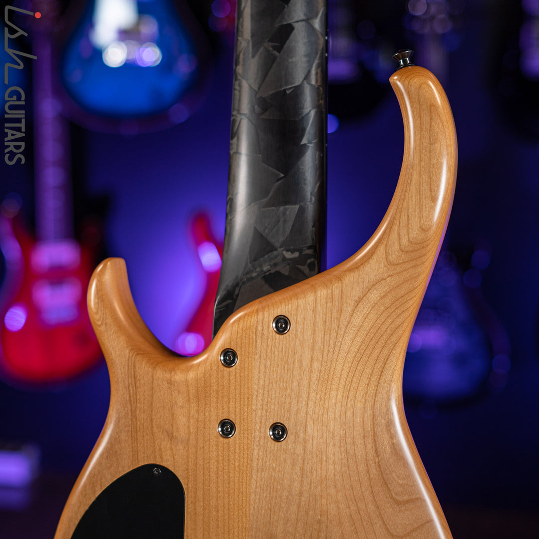 2006 Modulus Q6 Quantum 6-String Bass Natural Spalt Maple
