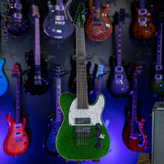 ESP LTD SCT-607 Baritone Green Sparkle Store Demo