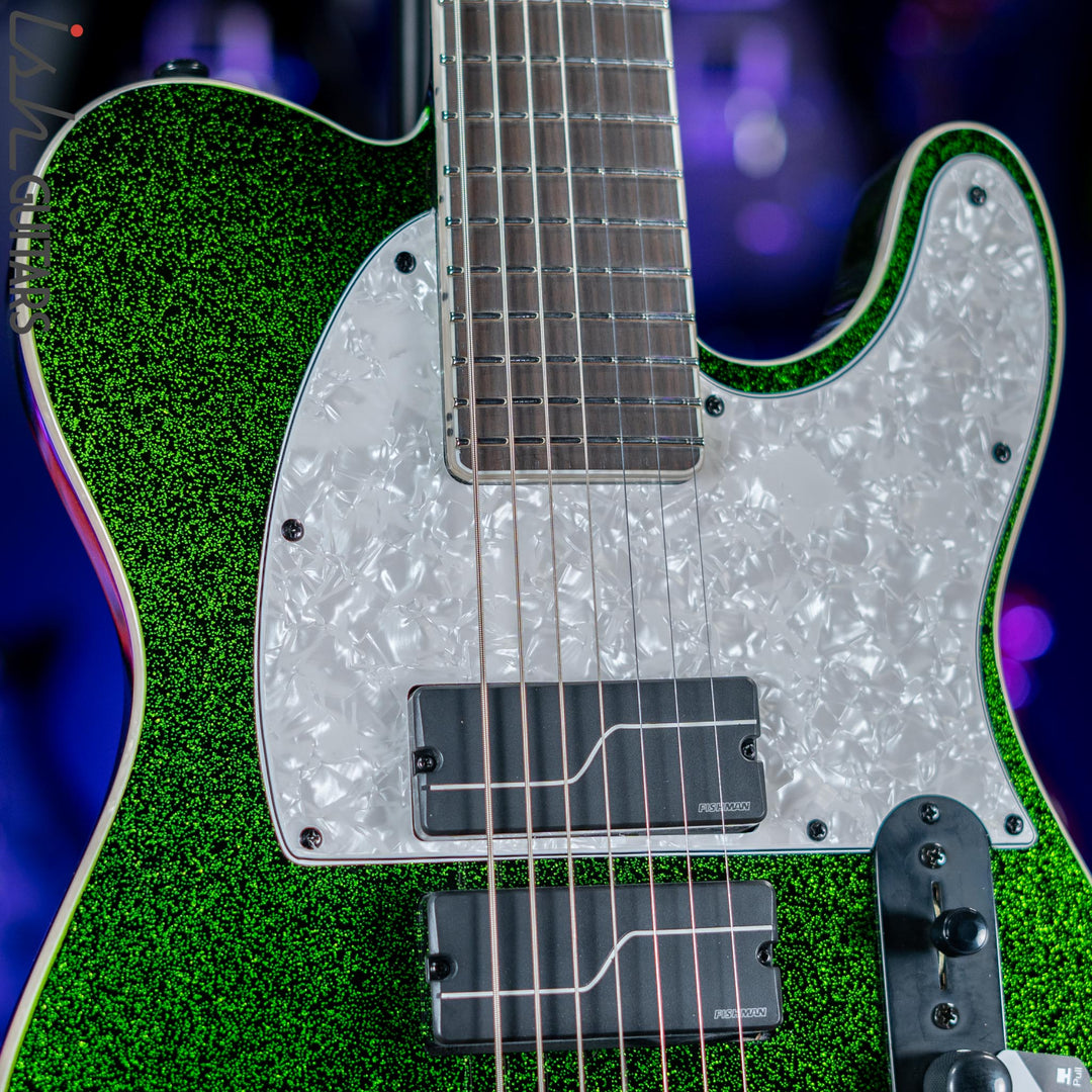ESP LTD SCT-607 Baritone Green Sparkle Store Demo