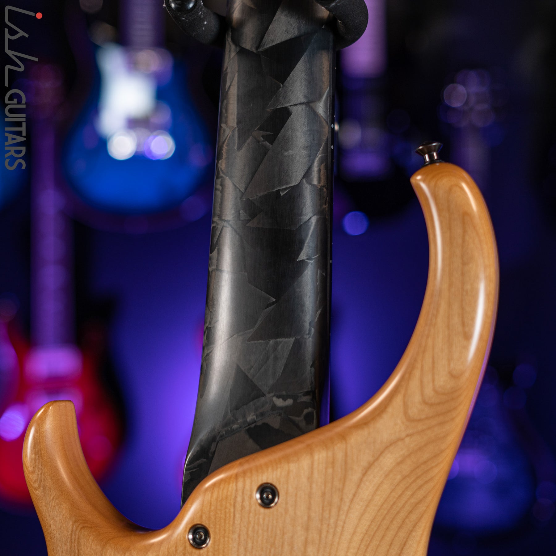 2006 Modulus Q6 Quantum 6-String Bass Natural Spalt Maple – Ish Guitars