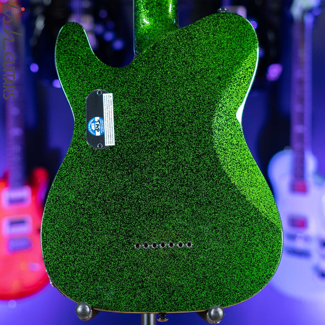 ESP LTD SCT-607 Baritone Green Sparkle Store Demo