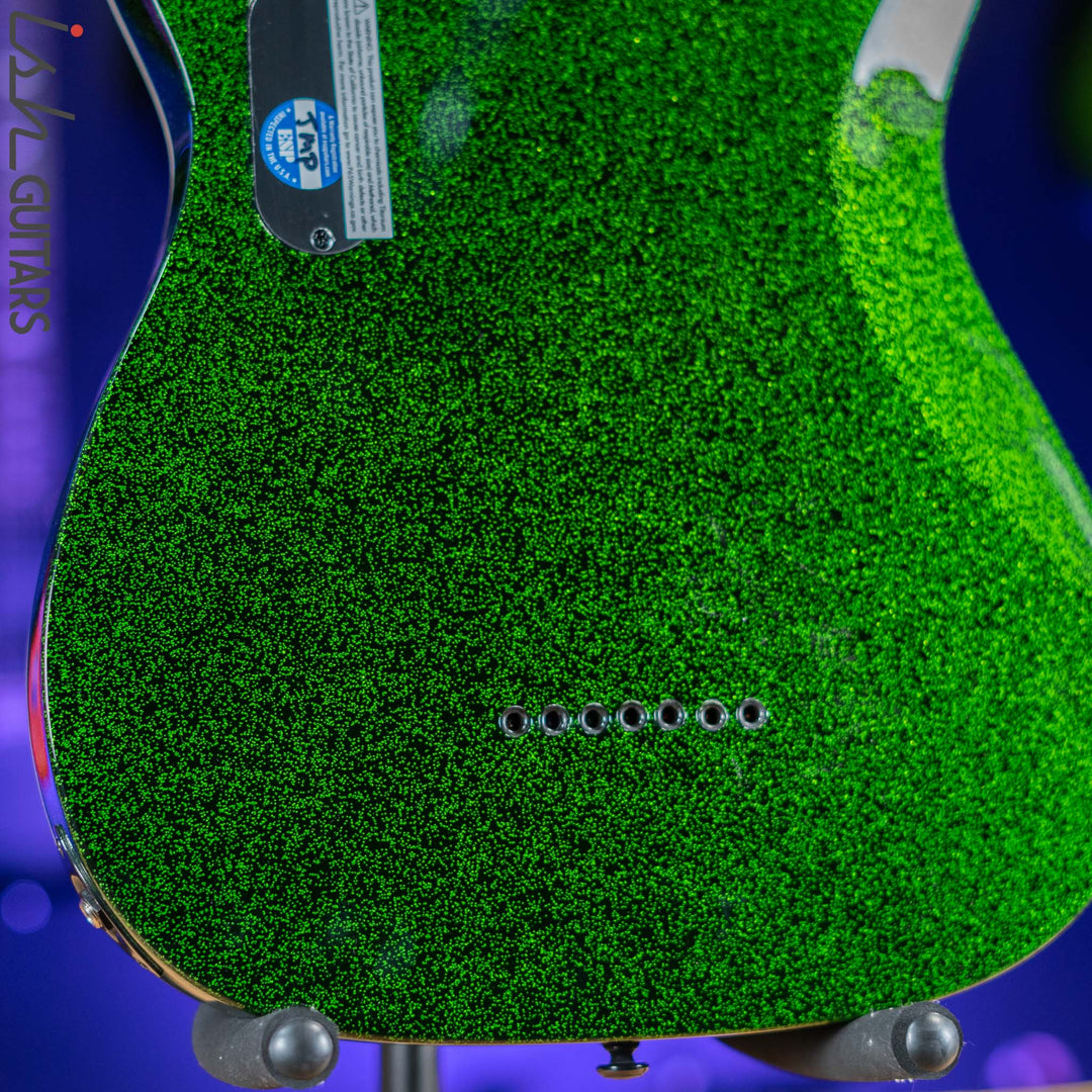 ESP LTD SCT-607 Baritone Green Sparkle Store Demo