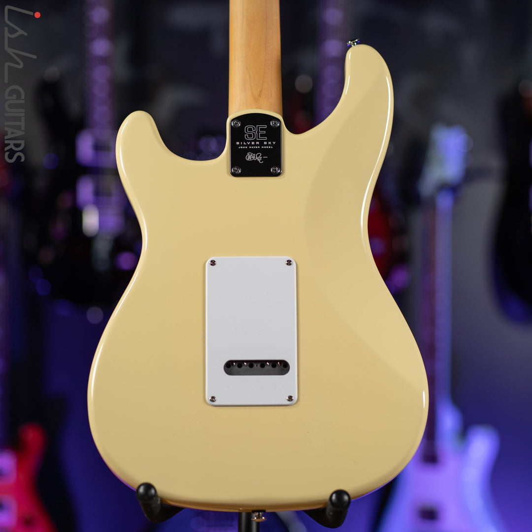 PRS SE Silver Sky Moon White Demo