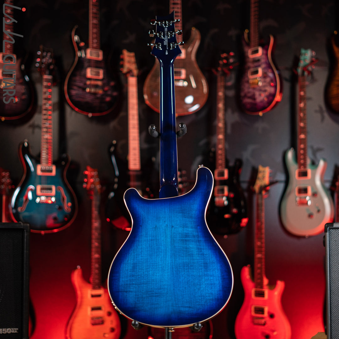 PRS SE Hollowbody II Faded Blue Burst