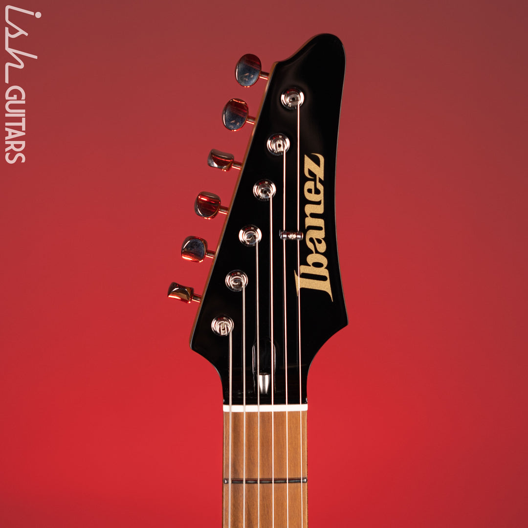 2022 Ibanez Prestige FLATV1 Josh Smith Signature Black