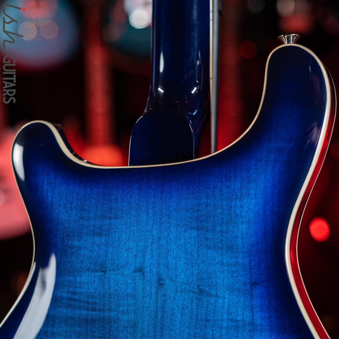 PRS SE Hollowbody II Faded Blue Burst