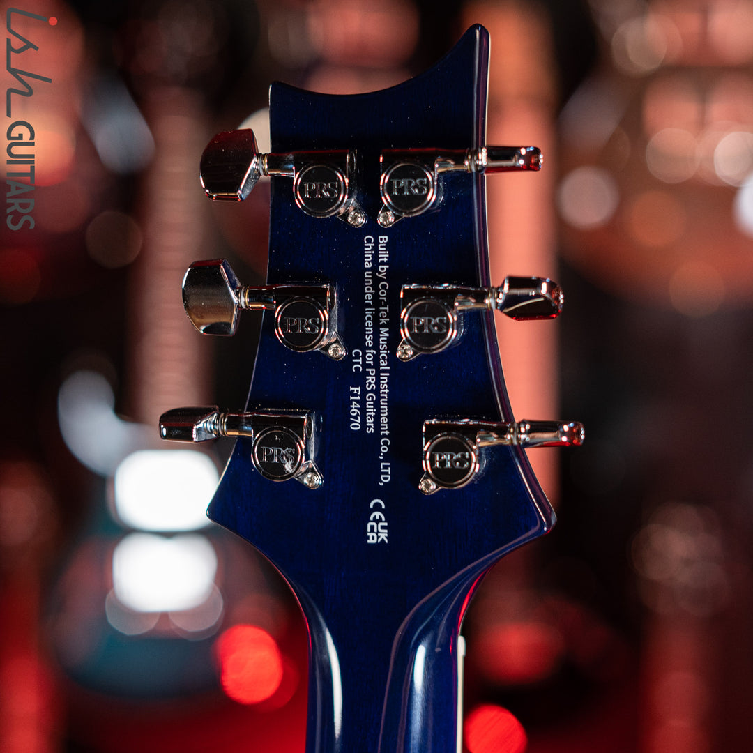 PRS SE Hollowbody II Faded Blue Burst