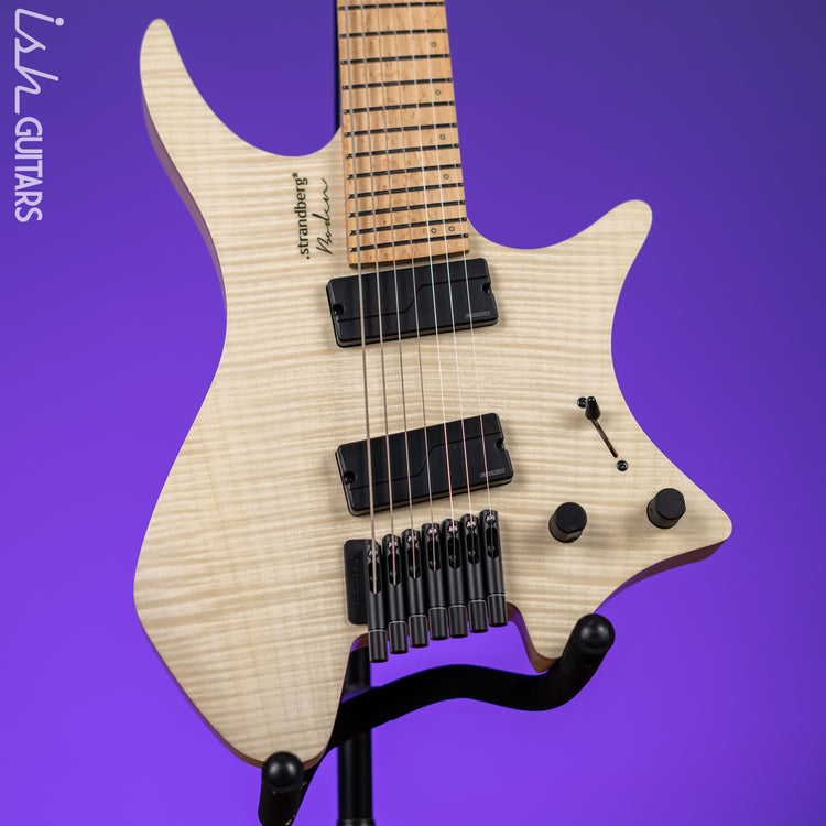 Strandberg Boden Original NX 7 Natural Flame Maple – Ish Guitars