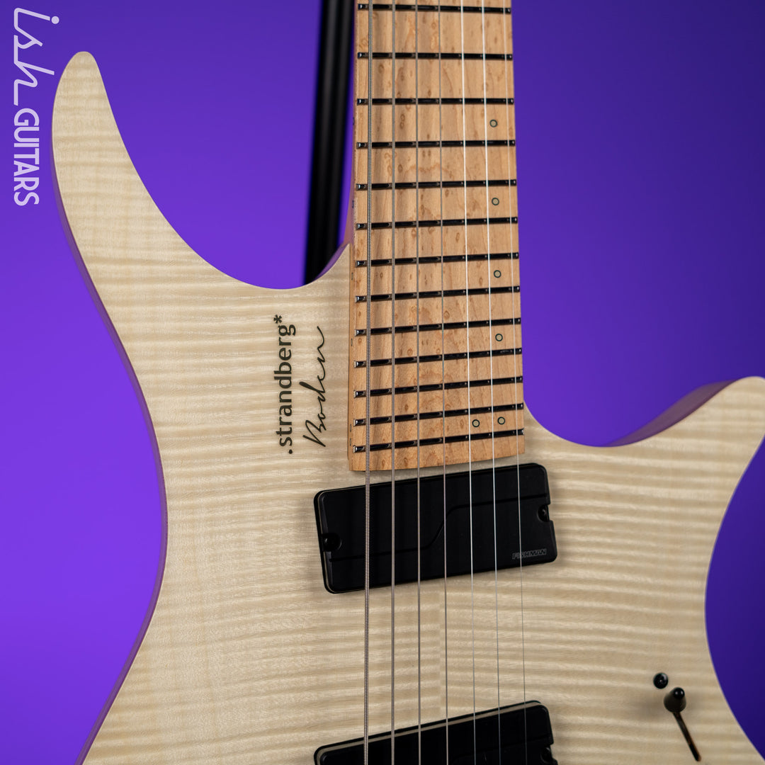 Strandberg Boden Original NX 7 Natural Flame Maple – Ish Guitars